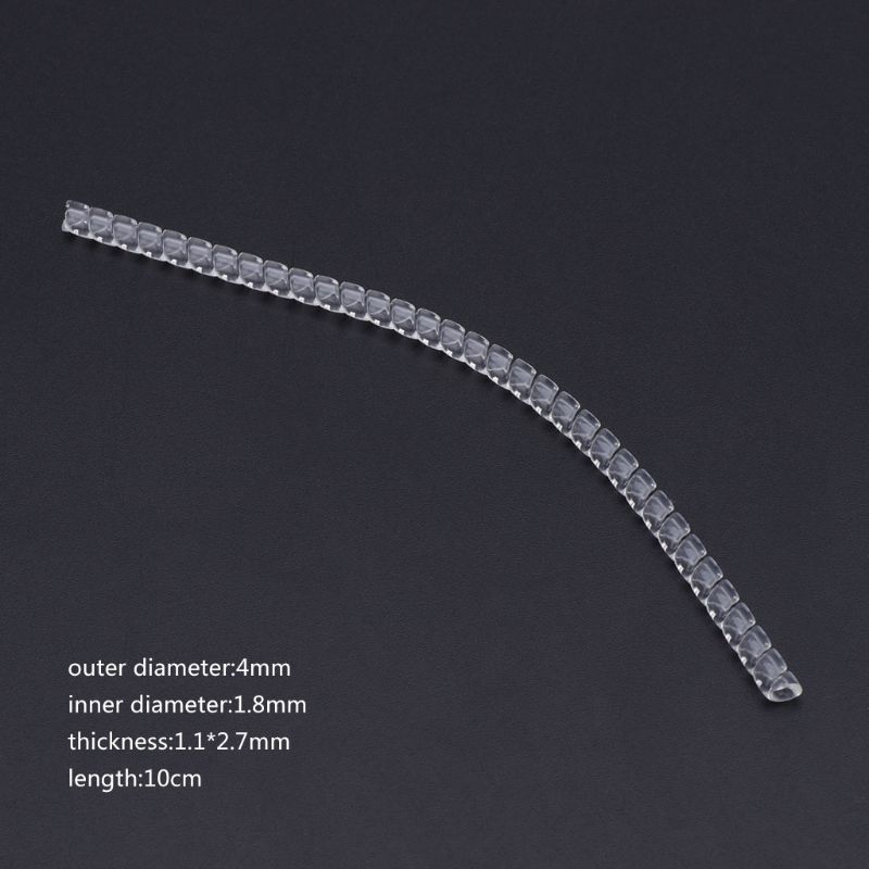 Jewelry Tool Ring Adjuster Invisible Transparent Spiral Cord Tension Reducer Adjustable Sizes: B