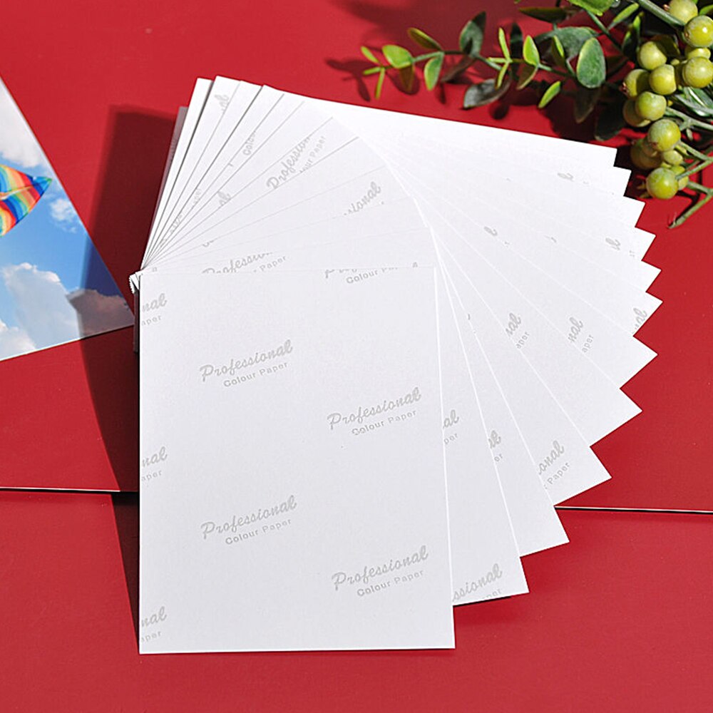 100Pcs/1Set 5 Inch 6 Inch 7 Inch Fotopapier Studio Papier A5 A6 Glossy fotopapier Geschikt Voor Album Foto &#39;S