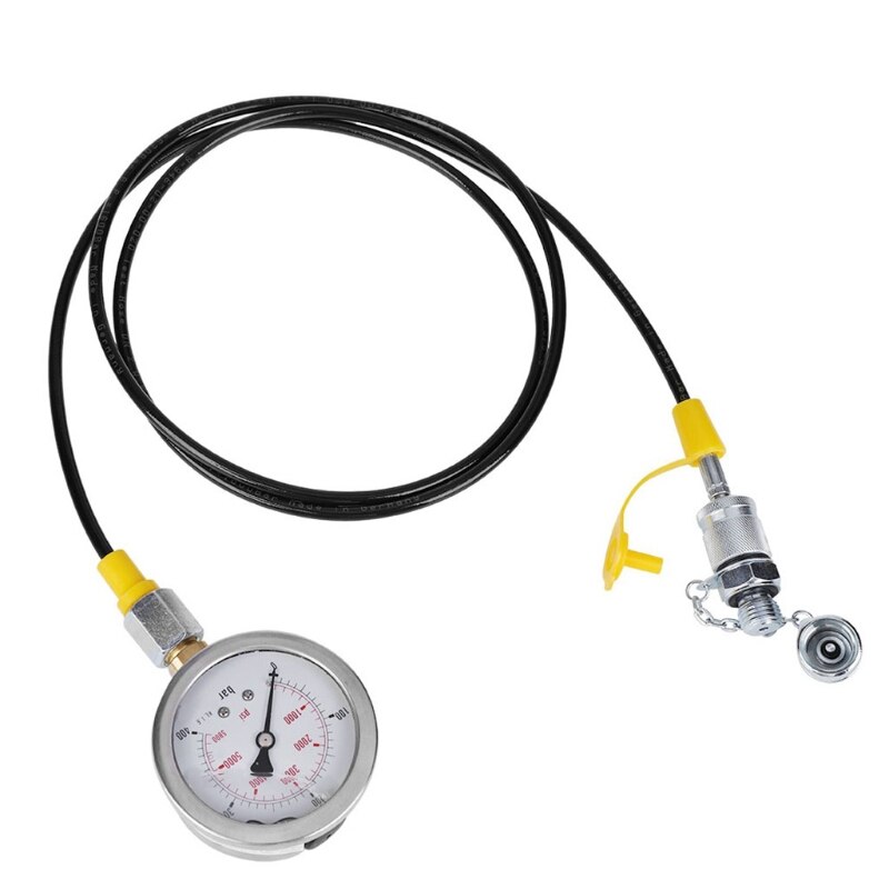 Hydraulic Tester 250/400/600bar Hydraulic Pressure Test Kit Hydraulic Gauge Kit for Excavator Construction Machinery