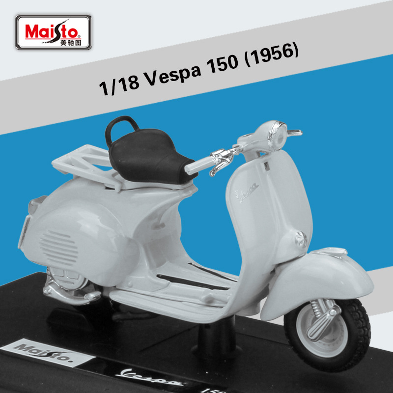 1:18 Maisto Vespa Hoverboard E Skate Elettrici Moto In Metallo Pressofuso Modello di Moto Da Collezione