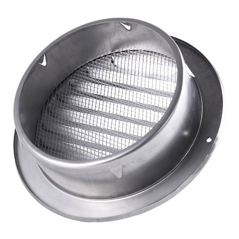 Ttlife rostfritt stål vägg tak luftventil kanal ventilation frånluftsgaller lock utlopp värme kyla ventilationslock vattentät
