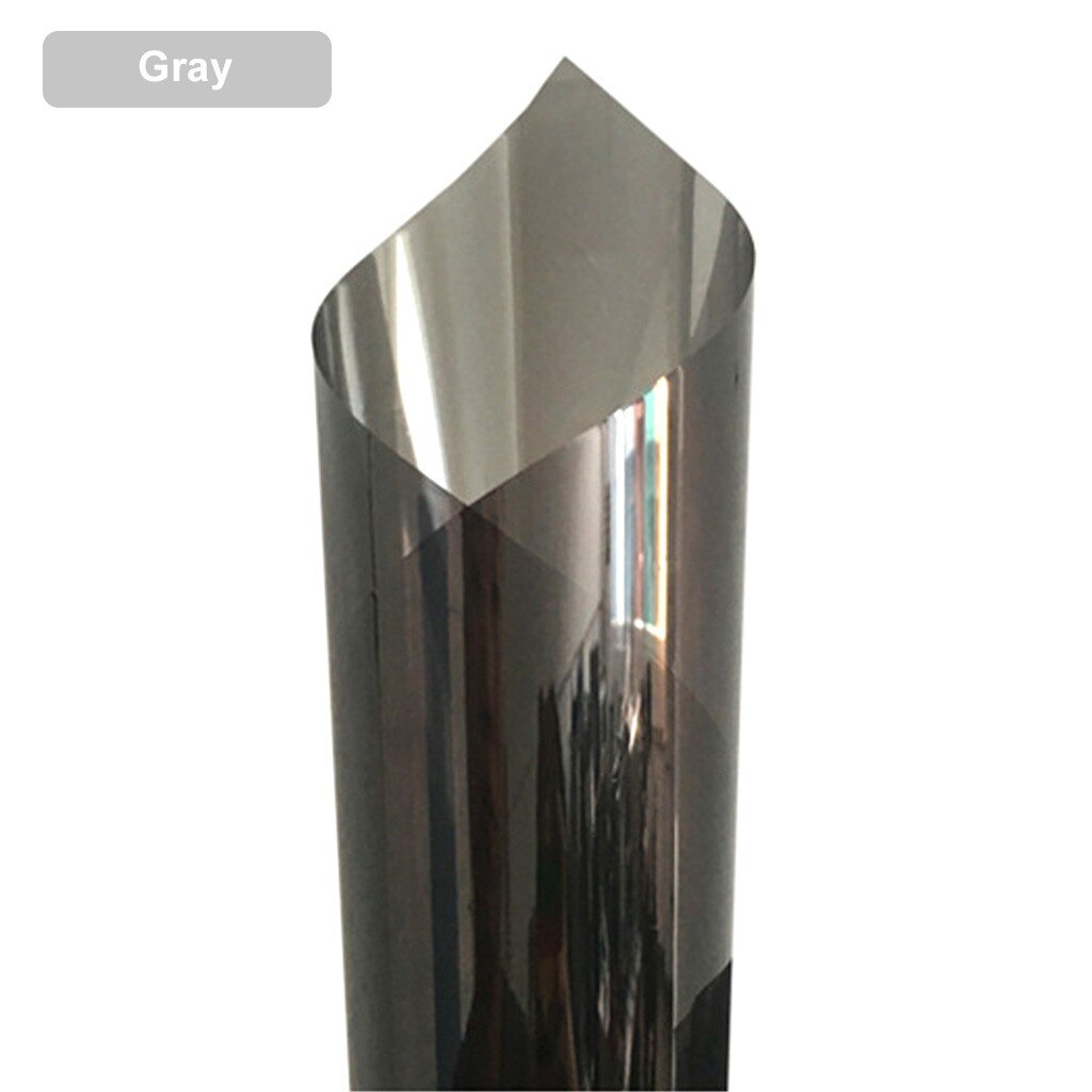 Glass Film High Thermal Insulation Film Window Insulation Film Privacy Transparent High Heat Rejection UV Cut: Gray