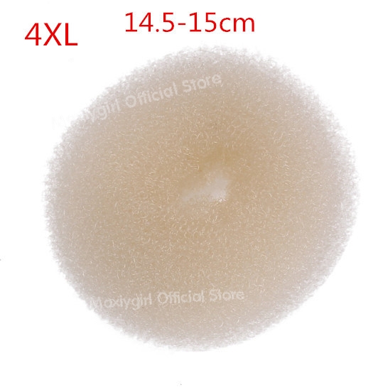 8 Hair Bun Donut Magic Foam Products Hairstyle Lazy Hair Accessories For Girls Women Lady Easy Big Ring Hair Styling Tools: army green