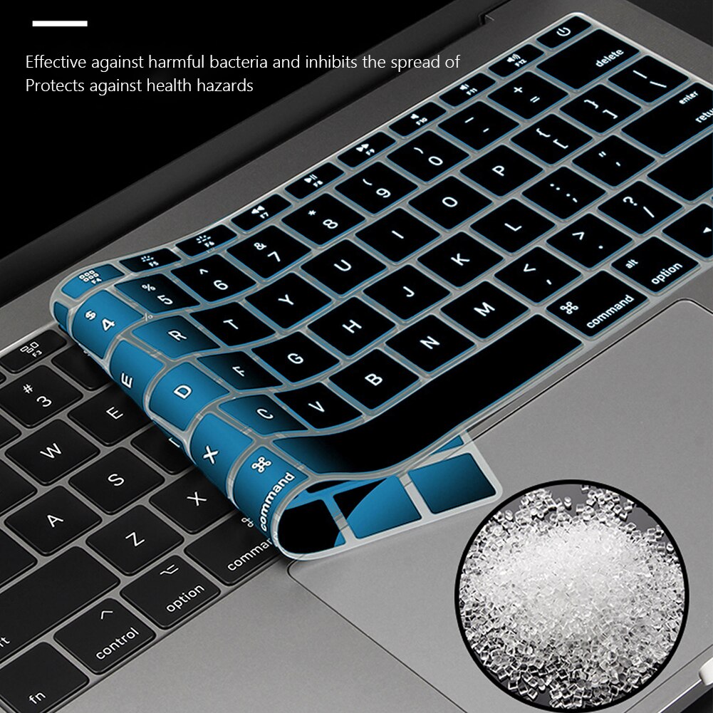Waterproof Laptop Keyboard Protective Film For Apple Macbook Pro Air 13 inch A2179 Notebook Keyboard Cover Silicone Skin Case