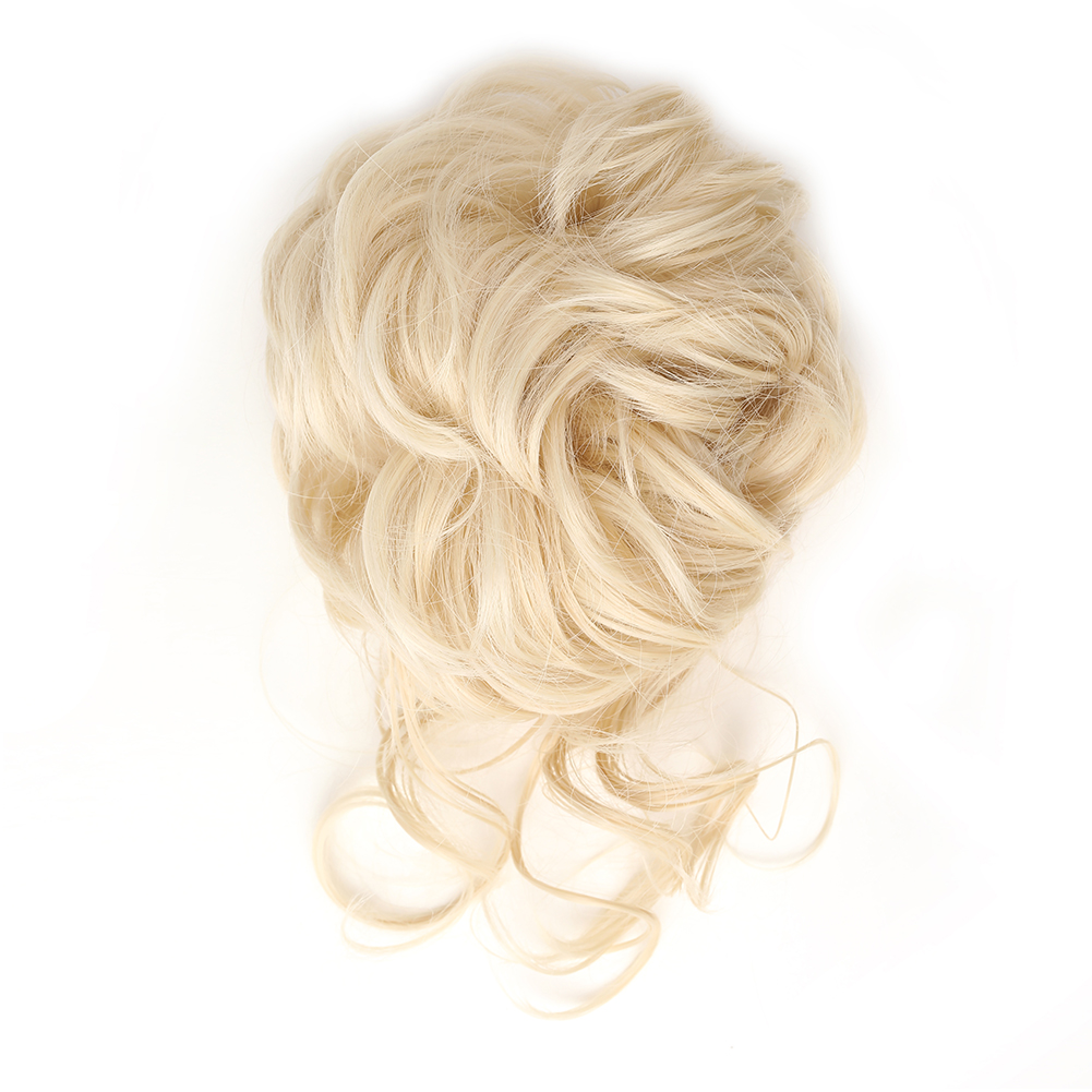 Chignon chignon désordonné synthétique, pince à griffes, chignon bouclé, chignon ondulé, longue barbe, queue de cheval ébouriffée, chouchou pour 03/Wear: # 144