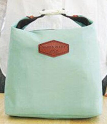 Portatile di modo Termico Isolato Sacchetto del Pranzo del dispositivo di Raffreddamento Pranzo Al Sacco Sacchetto di Immagazzinaggio signora trasportare Picinic Cibo Isolamento Tote ERckage 882800