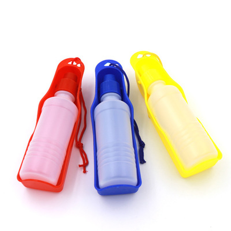 Distributeur d'Eau à Main Pliable pour Chien et Chiot, Casserole d'Alimentation Rabattable, Fournitures pour Animaux de Compagnie, Accessoires, 250ml