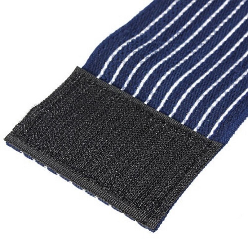 1 pezzo Elastico Sport Fasciatura Wristband mano Palestra Supporto Per Il polso brace Wrap Tennis Cotone Weat banda di Fitness Powerlifting 40-180 centimetri: Navy blue / 40CM