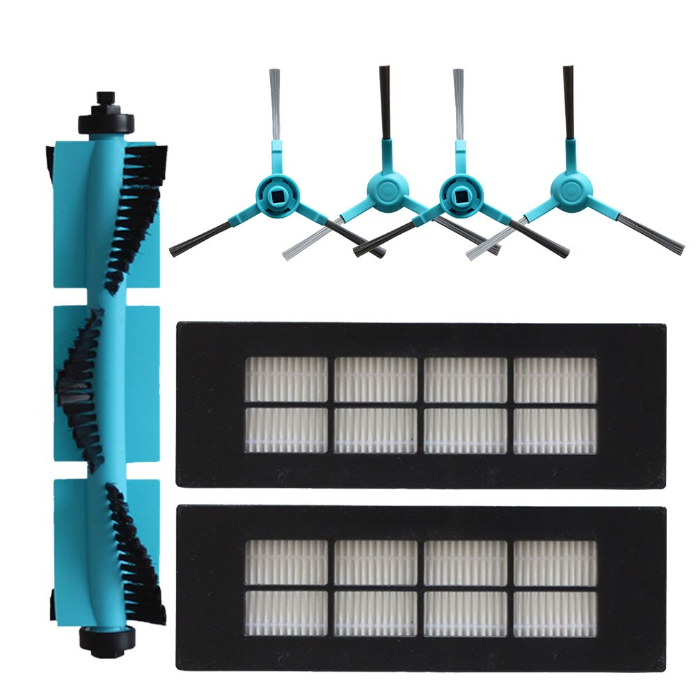 Piezas de repuesto para Cecotec Conga 3090 series, cepillo rodillo, cepillo lateral, filtro hepa, filtro de tanque de agua, piezas de limpiador al vacío, almohadilla para mopa, accesorios de tela: 4