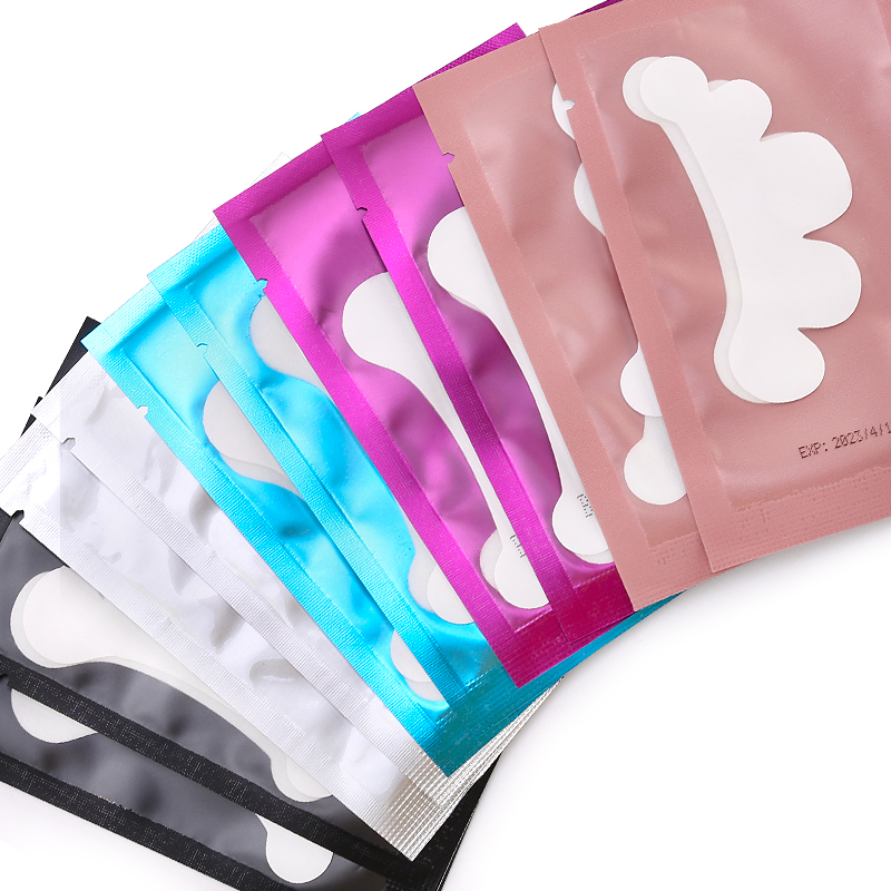 200Pairs Wimper Extension Papier Patches Hydrogel Gel Pads Pluizende Geënt Valse Wimpers Benodigdheden Make Gereedschap