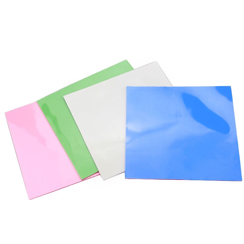 1pcs Gdstime 100mm x 100mm x 1mm 0.1cm Thickness Pink Thermal Conductive Silicone Pad