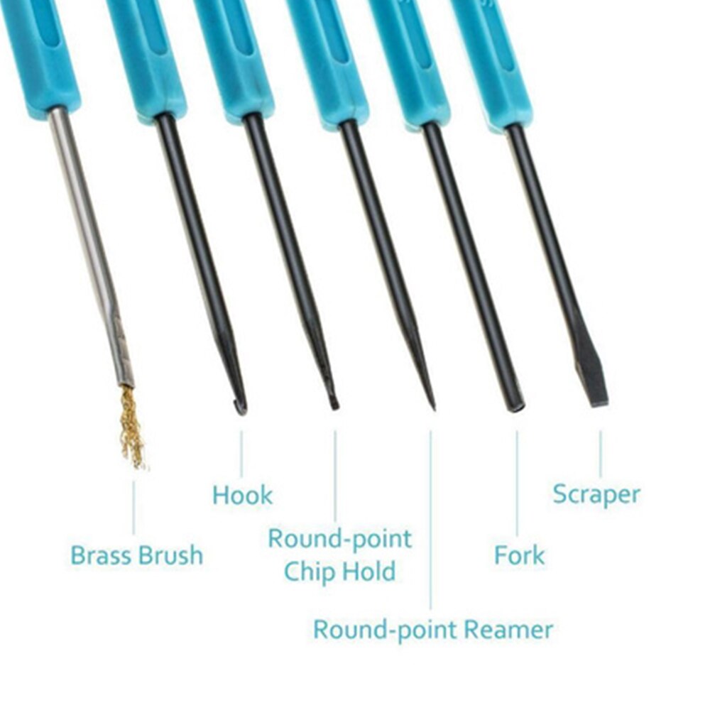 Juego de Herramientas de soldadura 6 en 1, herramienta de soldadura de 6 piezas, SA-10, placa de circuito electrónico, herramienta auxiliar de soldadura, reparación de soldadura