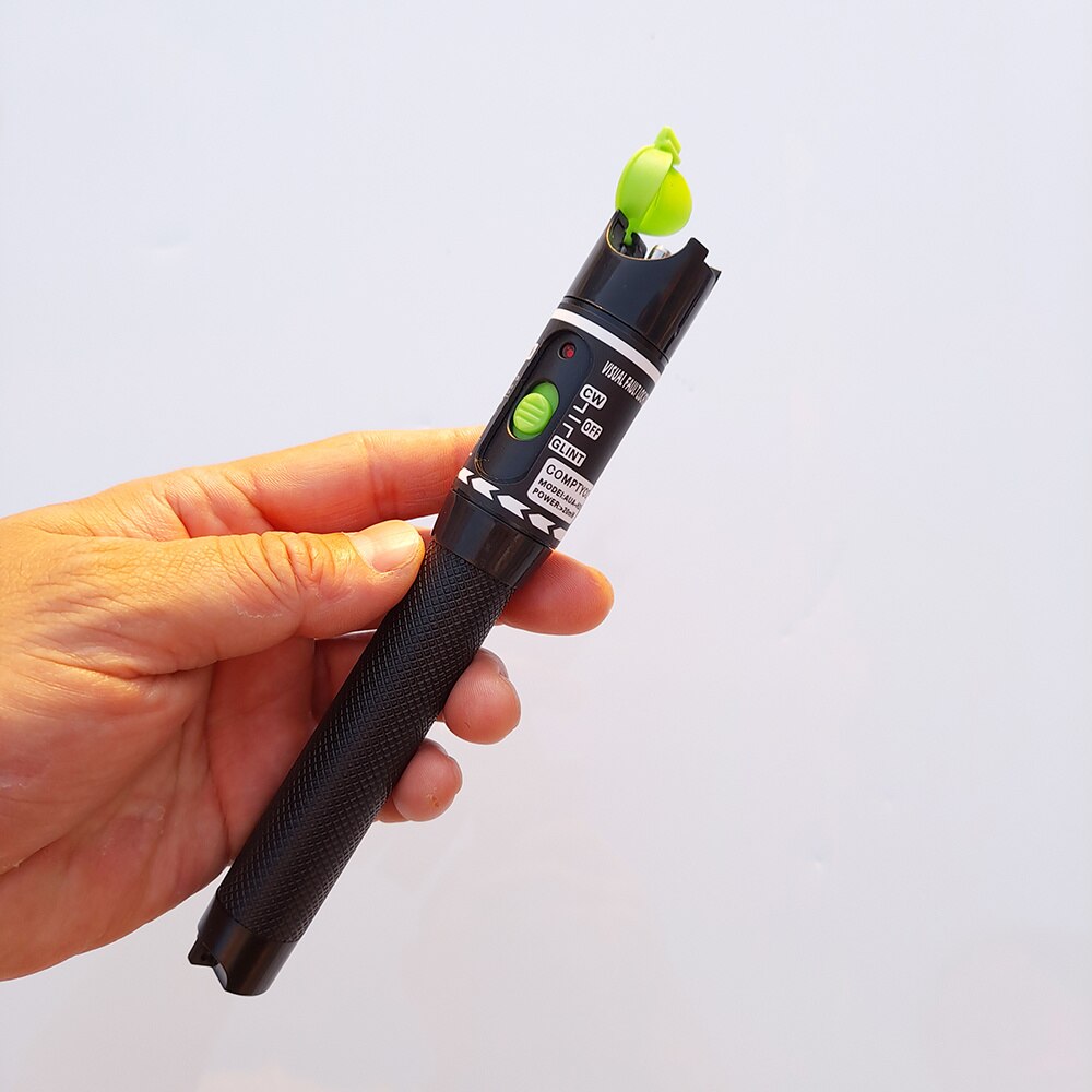 AUA7 FTTH Fiber Optic Tool Kit VFL Fiber Optical Power Meter 70～+10dbm and 1~30MW Visual Fault Locator Fiber optic test pen OPM: VFL 20mw 20KM