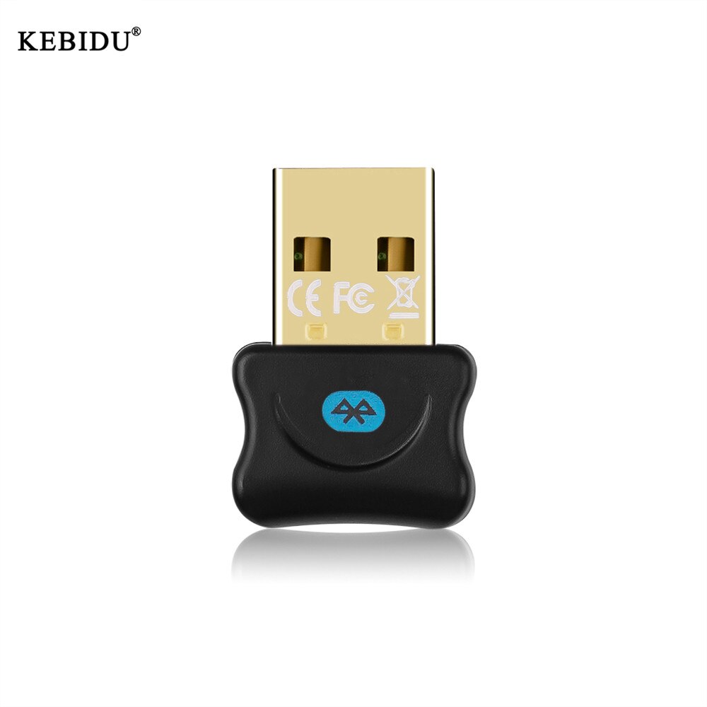 Kebidu Usb Bluetooth 5.0 Adapter Ontvanger Draadloze Mini Bluetooth Dongle-Ontvanger Voor Pc Laptop Muis Toetsenbord Accessoires