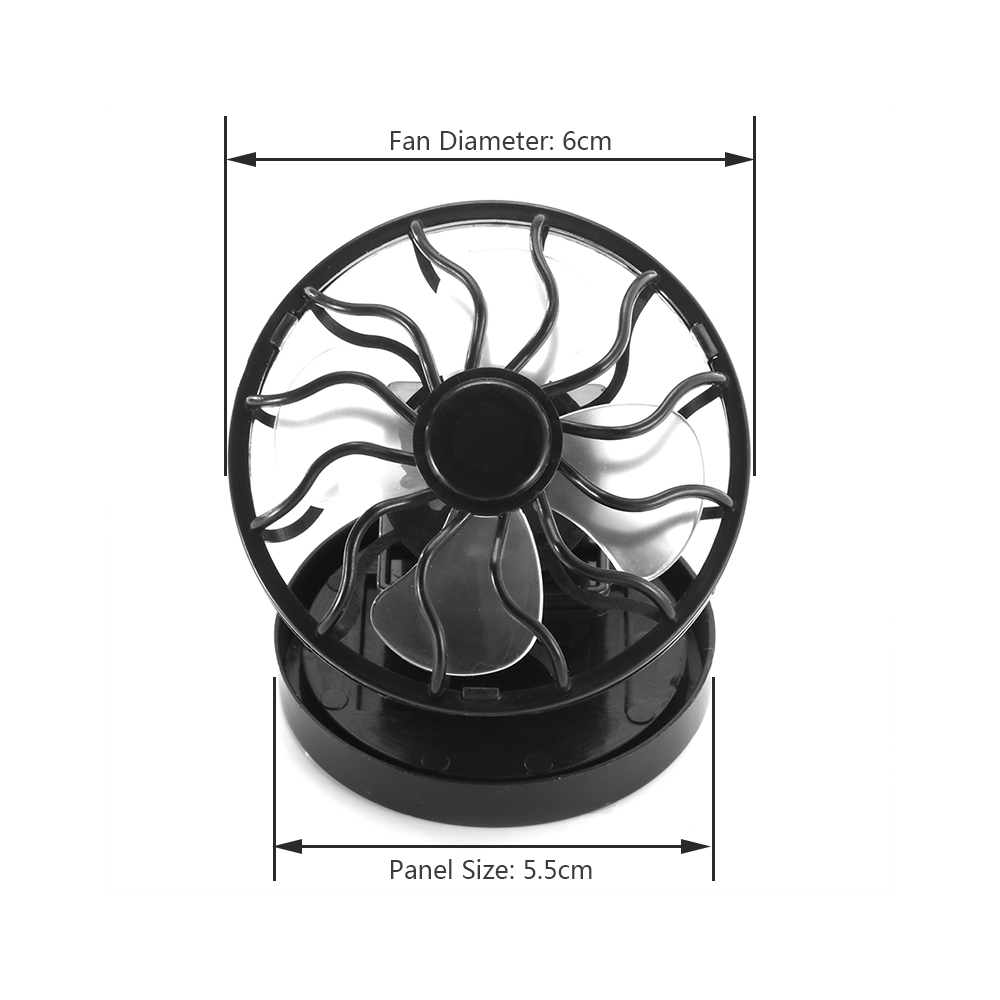 Solar Power Cooling Fan