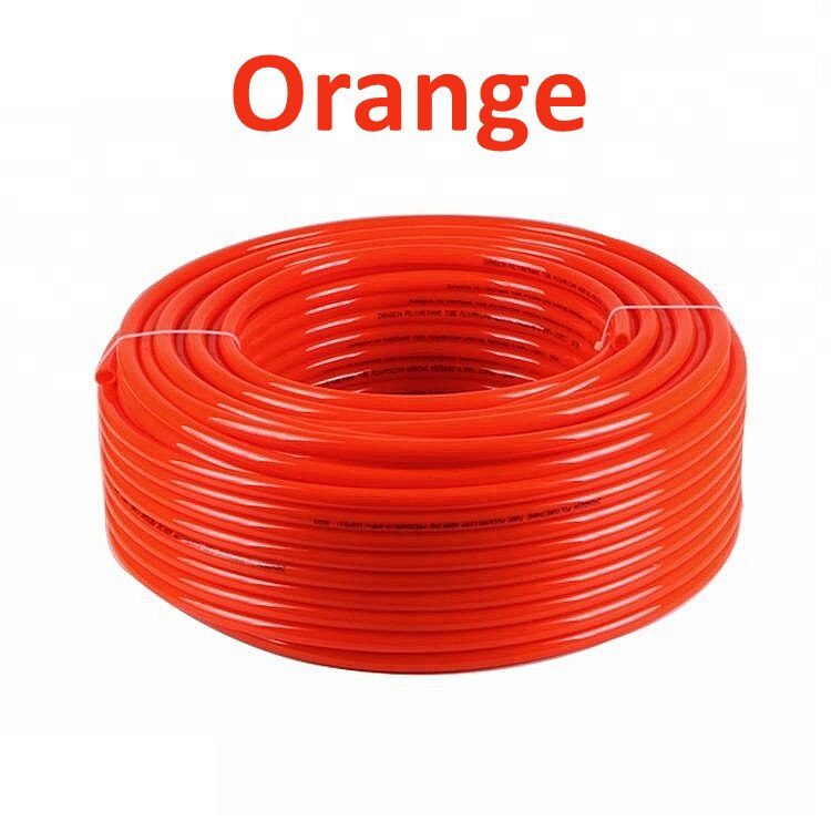 1 metro 8mm 6mm 4mm 10mm 12mm 14mm 16mm tubo de manguera tubo de aire tubo neumático de Gas plástico PU OD 8x5mm 12x8 10x6,5mm 6x4 4x2,5mm: Rojo / 1 / 2 pulgadas