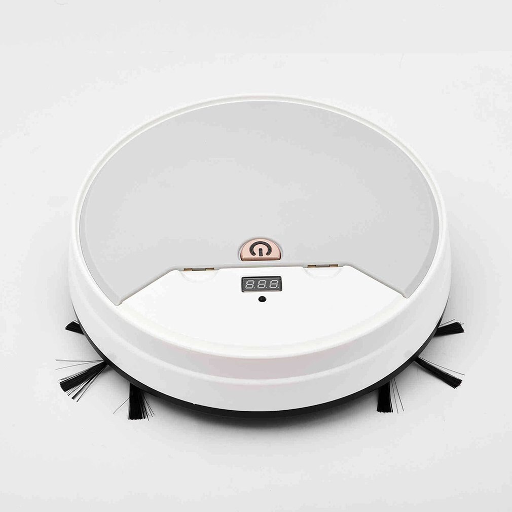 Light Robot Vacuum Cleaner with Strong Suction and Remote Control Super Quiet Ultra-slim Body Touch Switch Dust Box CE