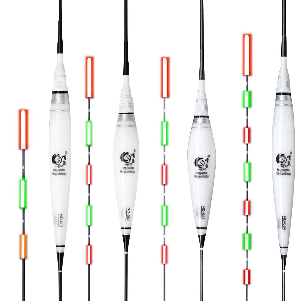 Nano – flotteur de pêche électrique LED Super lumineux, matériel de pêche de roche, lumineux, accessoires électroniques avec batterie