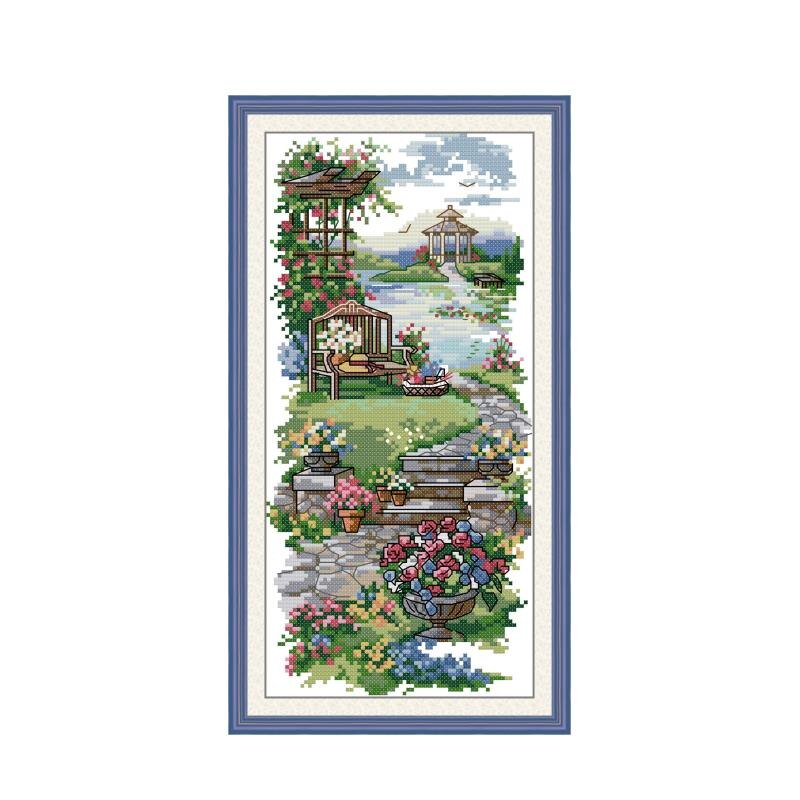 Gestempeld Borduurpakketten Kruissteek Kit 11ct14ct Geteld Borduurpakketten Gedrukt Borduurpakketten Borduurwerk Kit Schilderijen: 11CT Unprinted