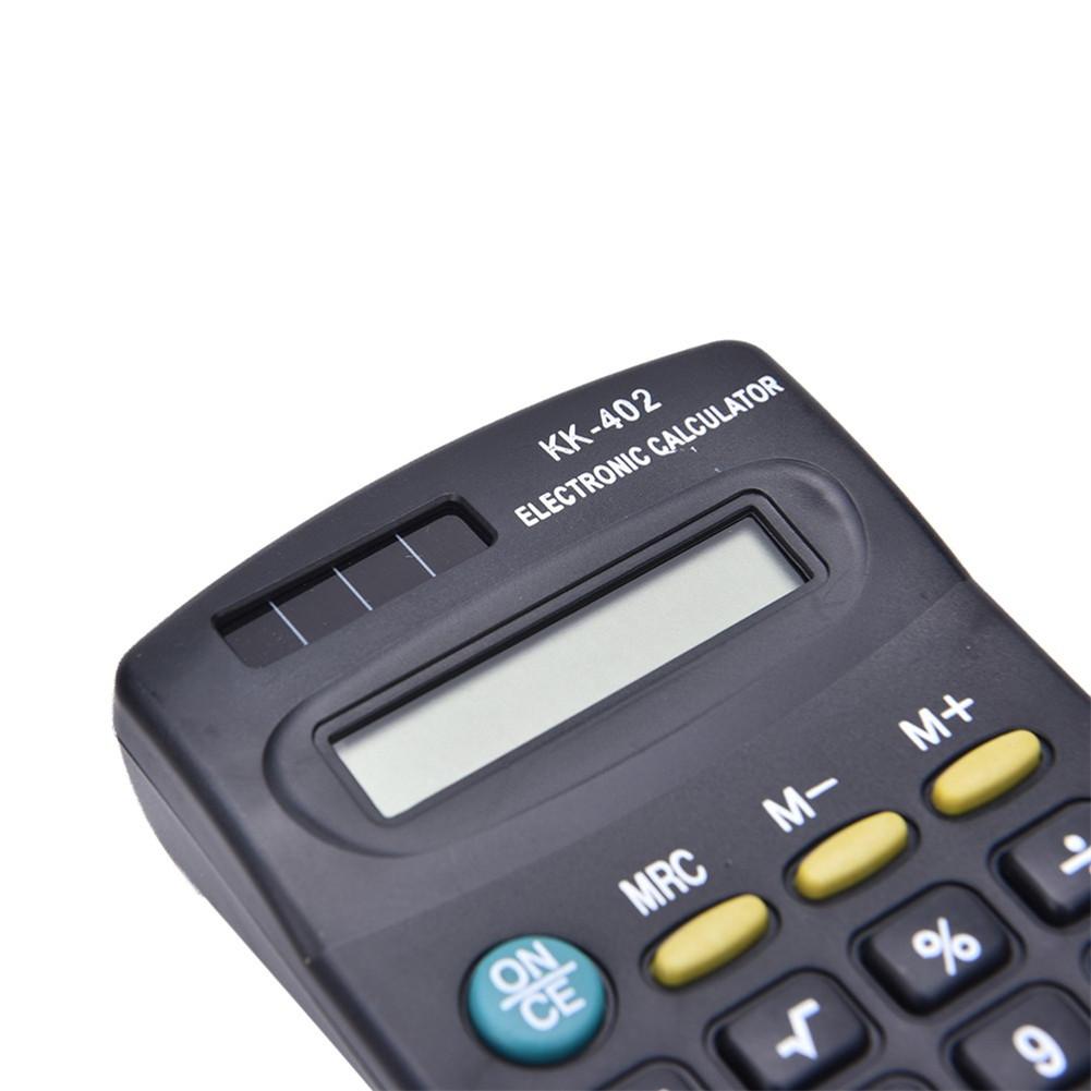 Portable 8 Digit Calculator General Purpose Electronic Calculator Battery Powered Students Calculator