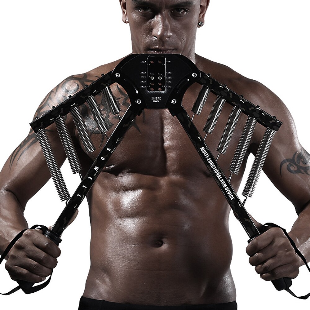 Arm strength Chest chestexpander household fitness equipment arm rod adjustable speed arm chest muscle training 30/40/50/60kg