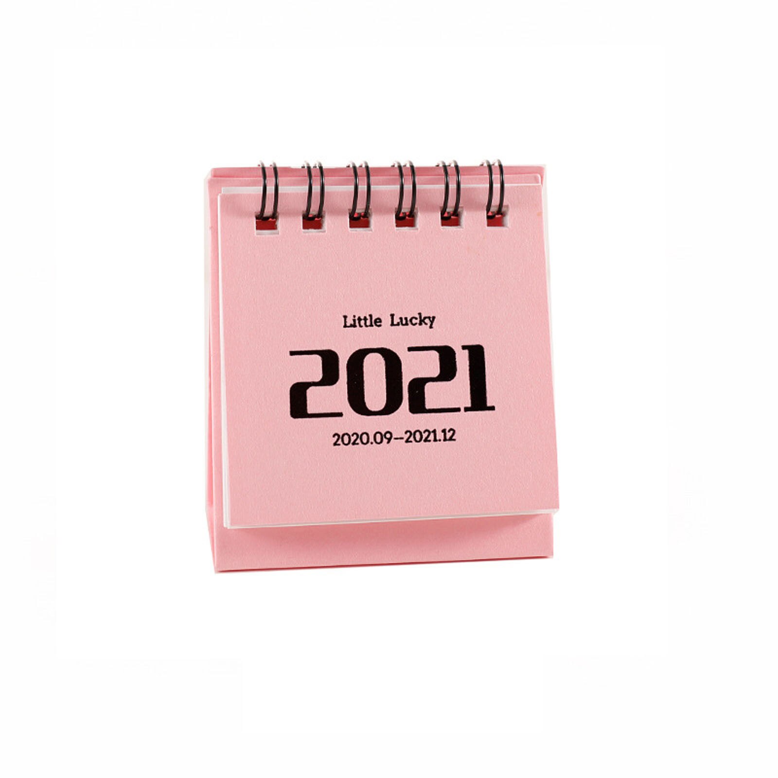 Minimalism Plan Book Mini Desk Calendar DIY Portable Desk Calendars Stand Up Flip Daily Monthly Schedule Planner: C