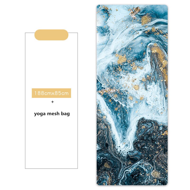 Serviette de Yoga en Gel de silice, couverture antidérapante pour tapis de Yoga, Pilates, absorbe la sueur, bonne adhérence, 188x68cm/88x85cm: 85-02