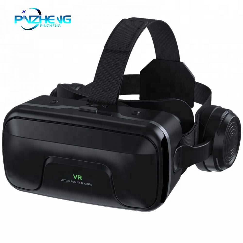 PinZheng VR Helmet 3D Glasses Virtual Reality Glasses VR Headset For PC IOS Android Smartphone Video Game Cardboard Goggles