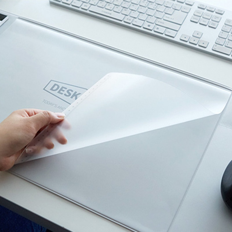 Large Office Computer Desk Mat Modern Table Waterproof PVC Laptop Cushion Desk Accessories & Organizer Desk Set with Calendar