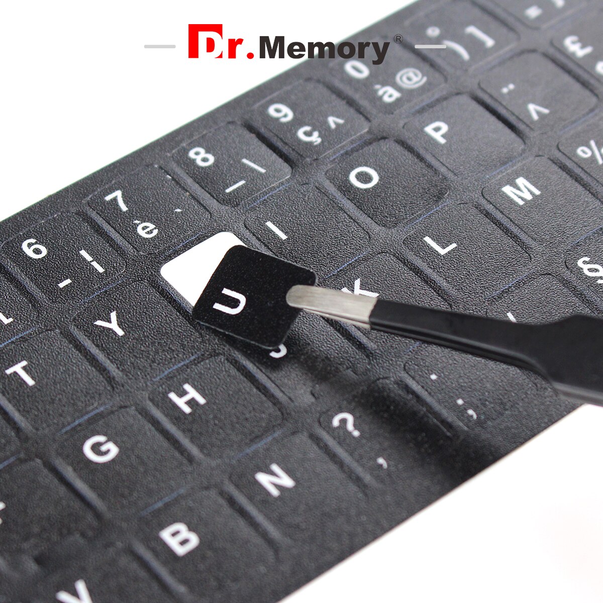 Pegatinas para teclado francés, antideslizantes, de letras, Bloc de notas, para portátil, reemplazo de teclado francés