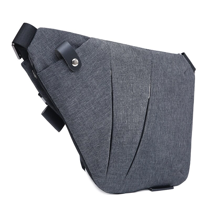 Neue männer der Digital speicher Pistole tasche leinwand brust tasche geschlungen Sport taille tasche multifunktionale nah dran-passend zu schulter Anti-diebstahl tasche