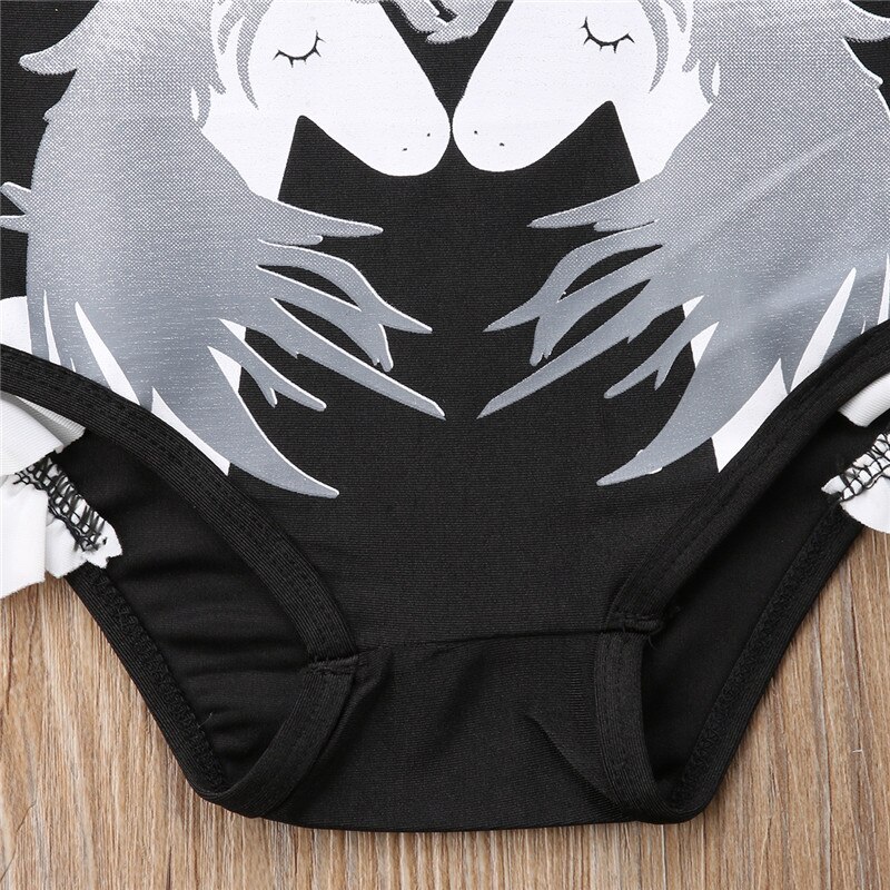 Lindo traje de baño de una pieza para niñas y niños, ropa para bebés, unicornio, Bikini, conjunto, traje de baño, ropa de playa