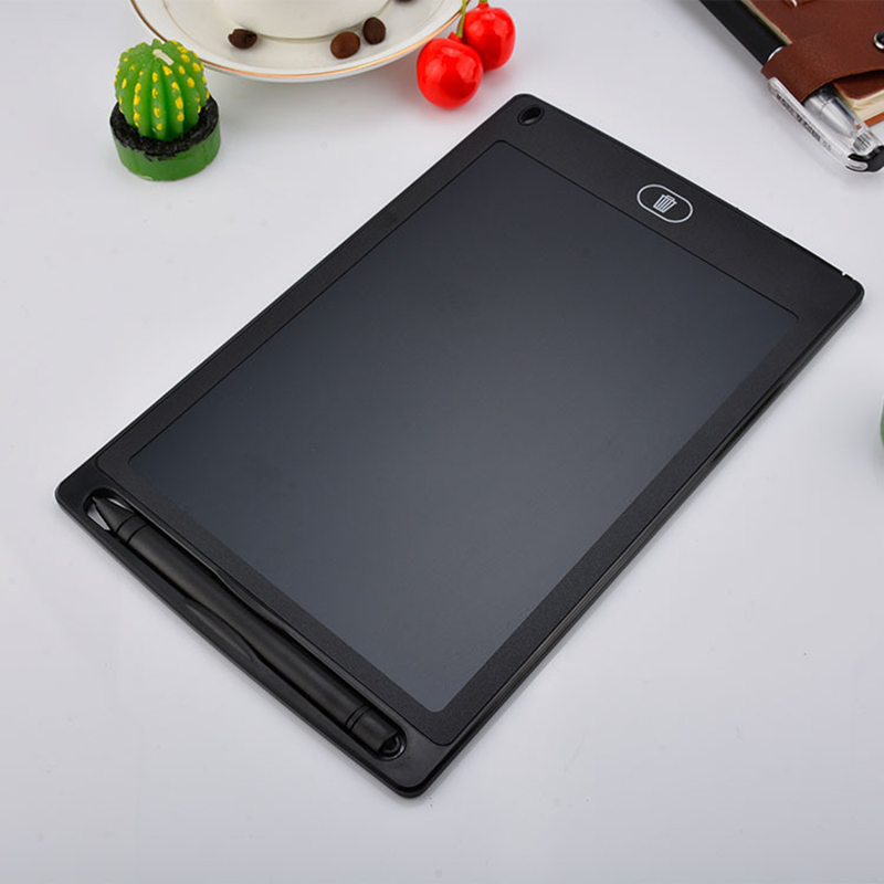 LCD Writing Tablet Xmas for Kids Electric Drawing Board Digital Graphic Drawing Pad with Pen 12/10/8.5inch Writing Tablet: black / M
