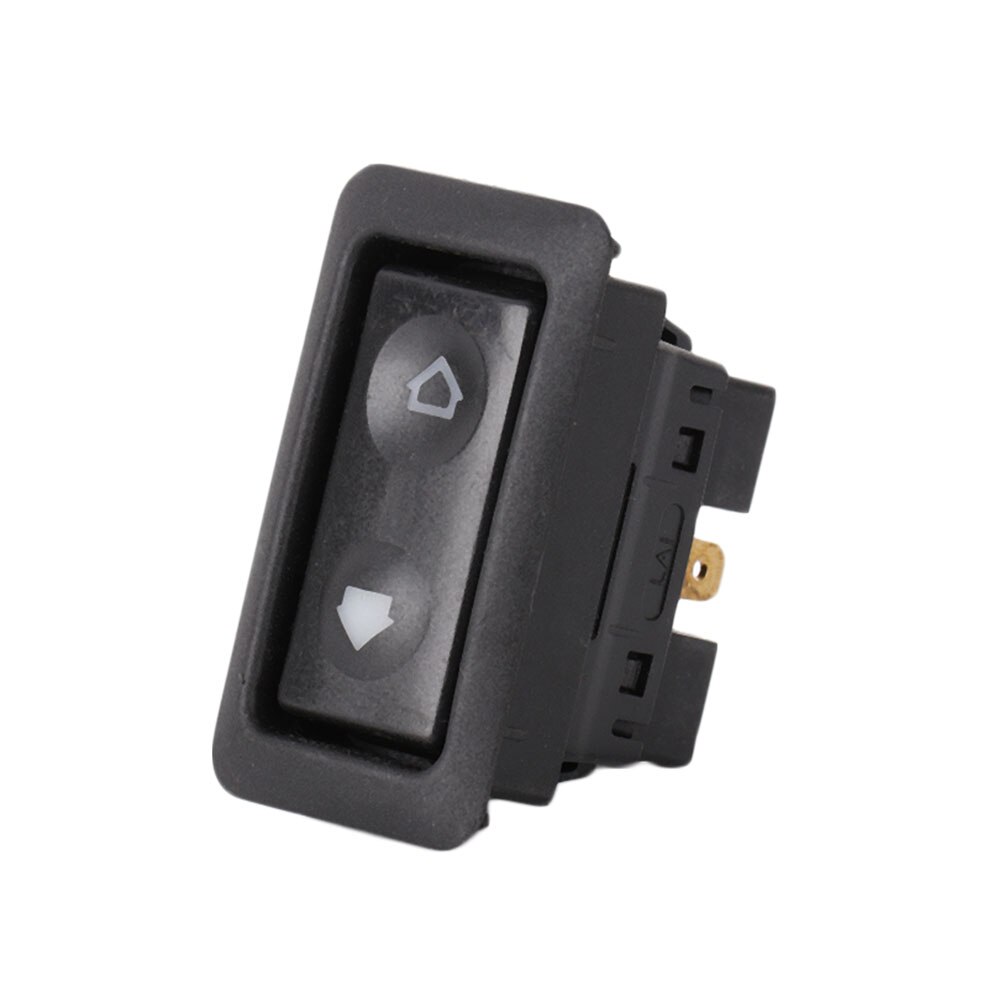 Universal Switch Power Window Button Commutation Switch Auto Glass Lifter Switch, Indicator Single Button Car Acessorie