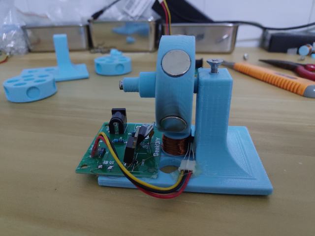 Single-coil Motor 3D Printing Motor Magnetic Motor