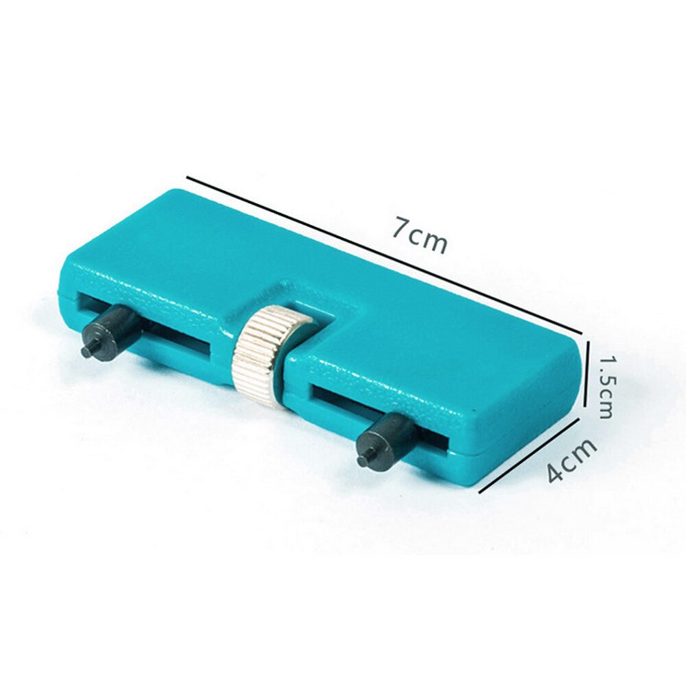 Adjustable Watch Case Back Cover Opener Watchmaker Battery Remover Repair Tool Wristwatch Battery Remover Two Feet Opening Screw