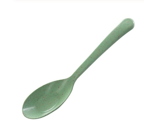 1PCS Tableware Spoon Restaurant Home Supplies Eco-Friendly Wheat Straw Spoons Kitchen Accessories Long Handle Soup Spoon: 1