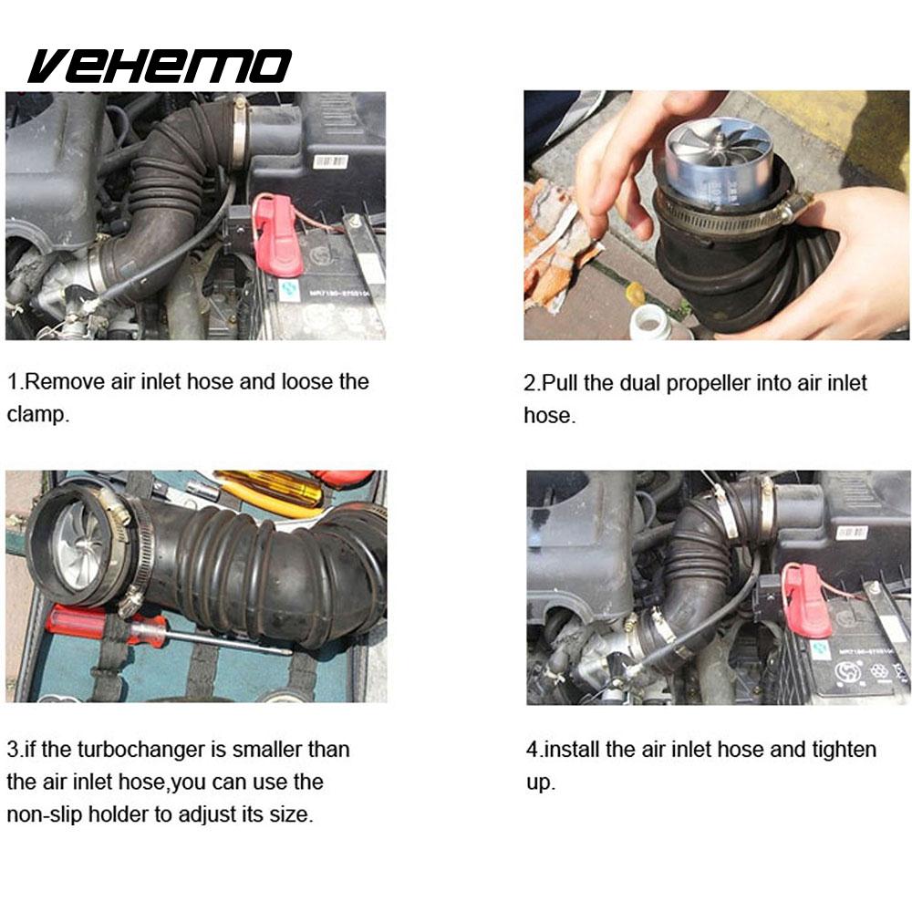 Aluminiumlegering turbonator gasbränslesparare kompressor turbo universell fläktkit tornado auto hållbart luftintag