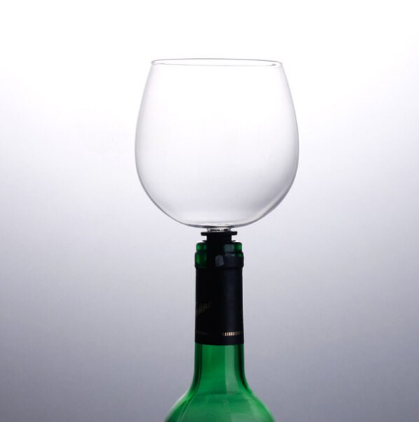 Barware transparent direkt till dricksvinsdekantsglaskopp packad i vinflaskproppsverktyg