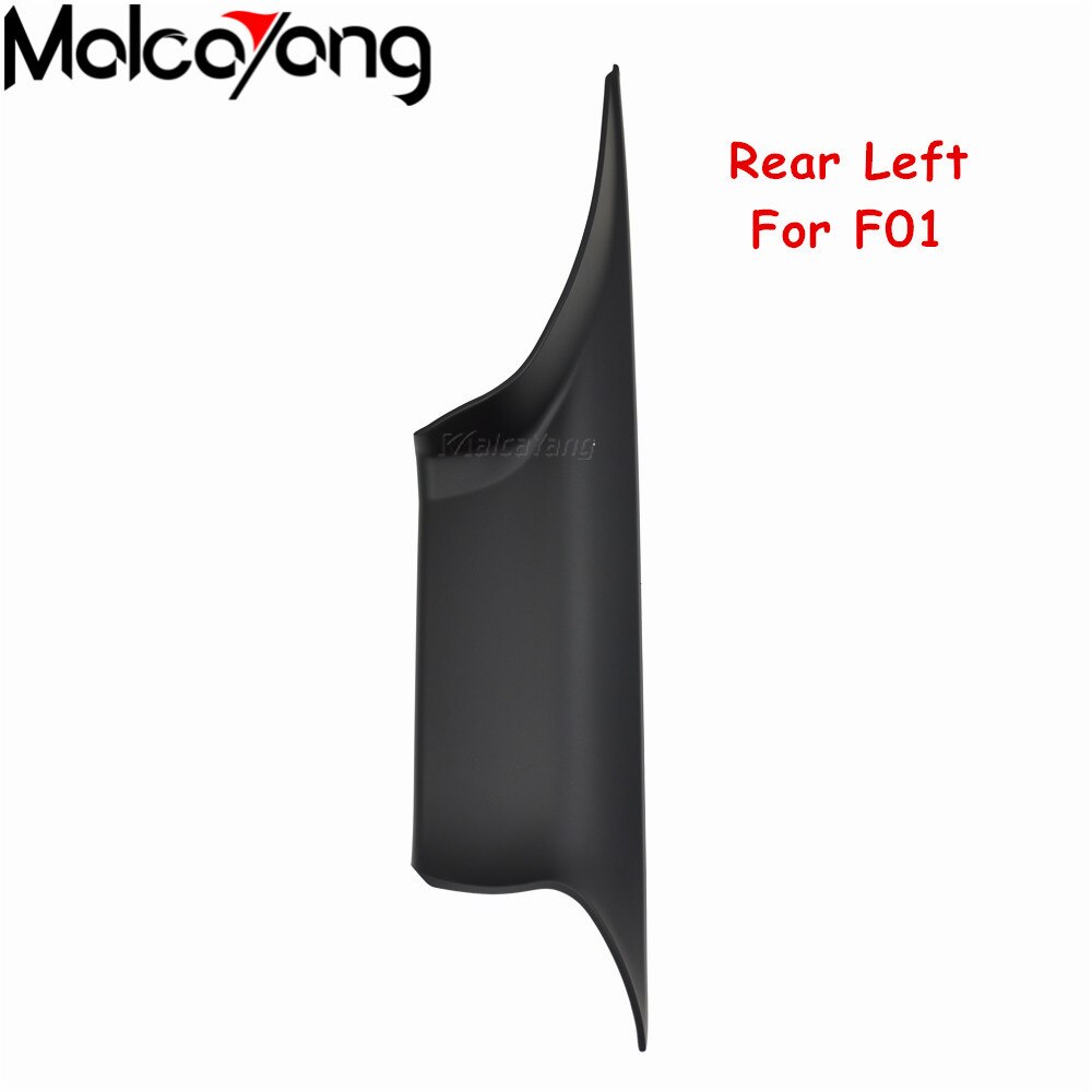 Manijas de puerta Interior de coche trasero izquierdo delantero derecho, Panel de puertas interiores, barra de manija, cubierta embellecedora para BMW serie 7, F01, F02: Rear Left F01