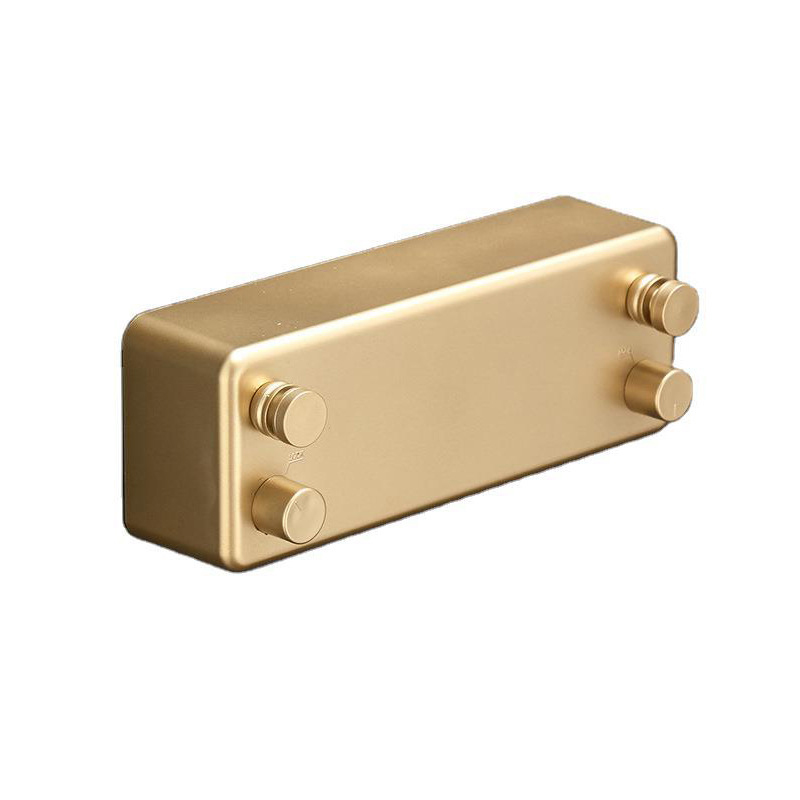 Retractable Clothesline Indoors Laundry Line with Adjustable Stainless Steel Double Rope Wall Mounted Space-Saver Drying Line: gold