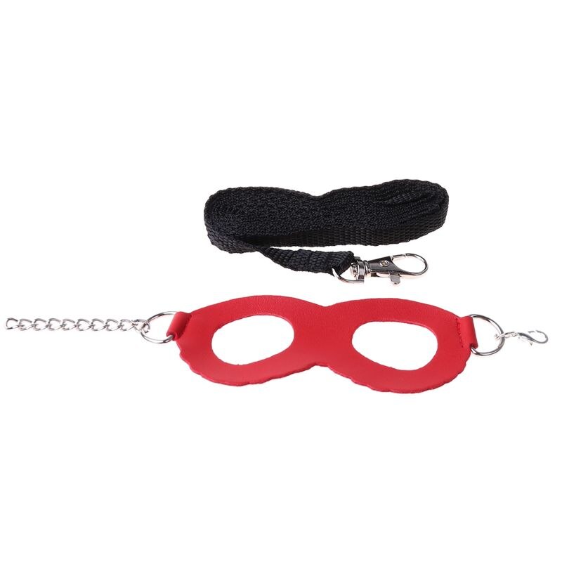 Hamster chinchilla mus råtta ekorre sele anti-knut anti-biting rem delad dragrep litet husdjur träning koppel  c42: Röd