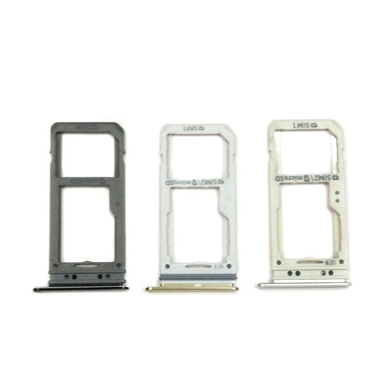 För samsung galaxy  s8 g950 g950f s8 plus  g955 g955f reservdelar för simkortfack sim-kortplatshållare för samsung  s8 s8 plus