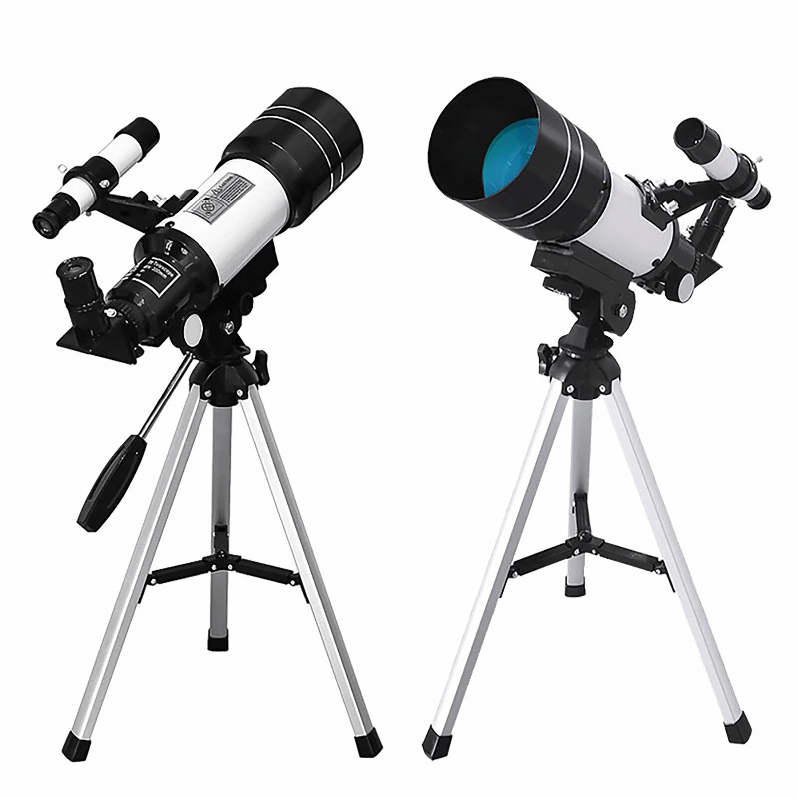 Groothoek Refractor 70Mm Astronomische Telescoop, groothoek Krachtige Zoom Telescoop Statief Telescoop Voor Kinderen Jaar