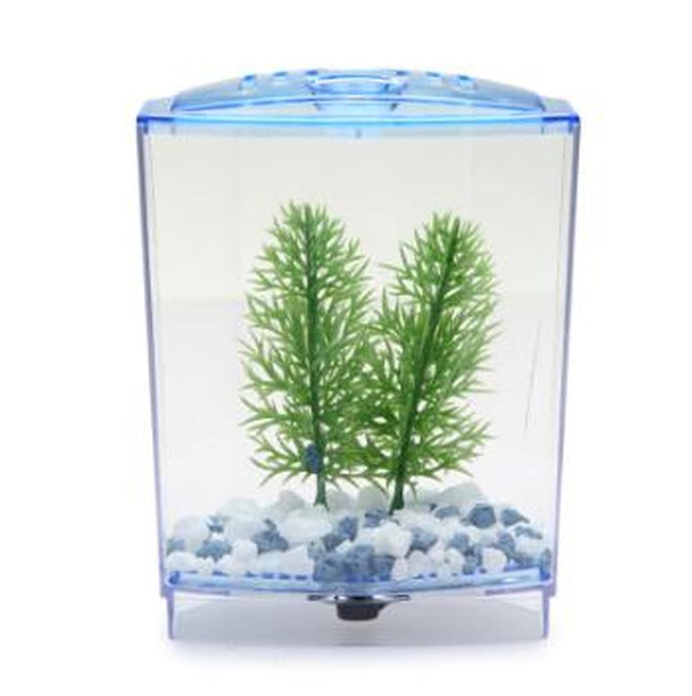 Mini arktisk fiskeavlskasse dobbelt guppy ruge dobbelt klækning akvarium betta gennemsigtig kasse  wf1020