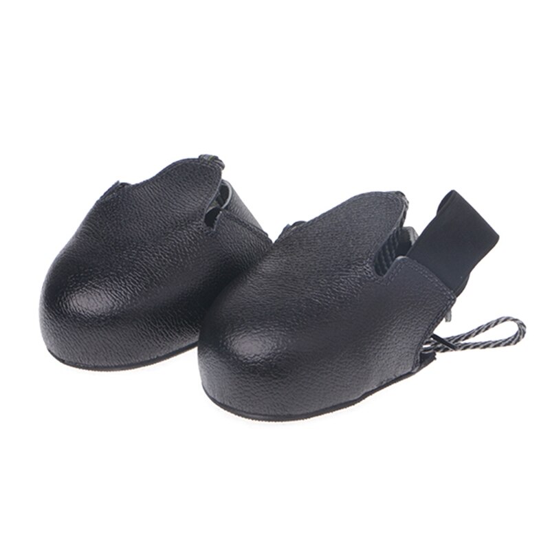 1pair Waterproof Workplace Safety Shoes Anti-smash Cover Portable Light Visitor Steel Toe Cap