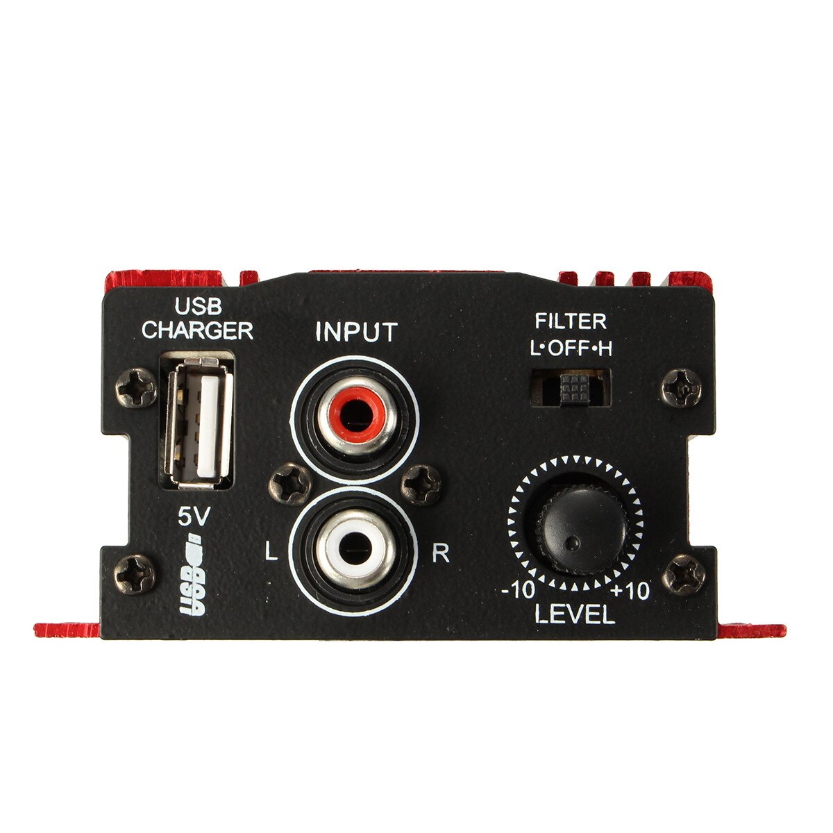 12V 2CH Car Audio Amplificador HIFI Audio Power Amplifier bluetooth Stereo Amplifiers FM Radio USB Subwoofer Audio Amplifier