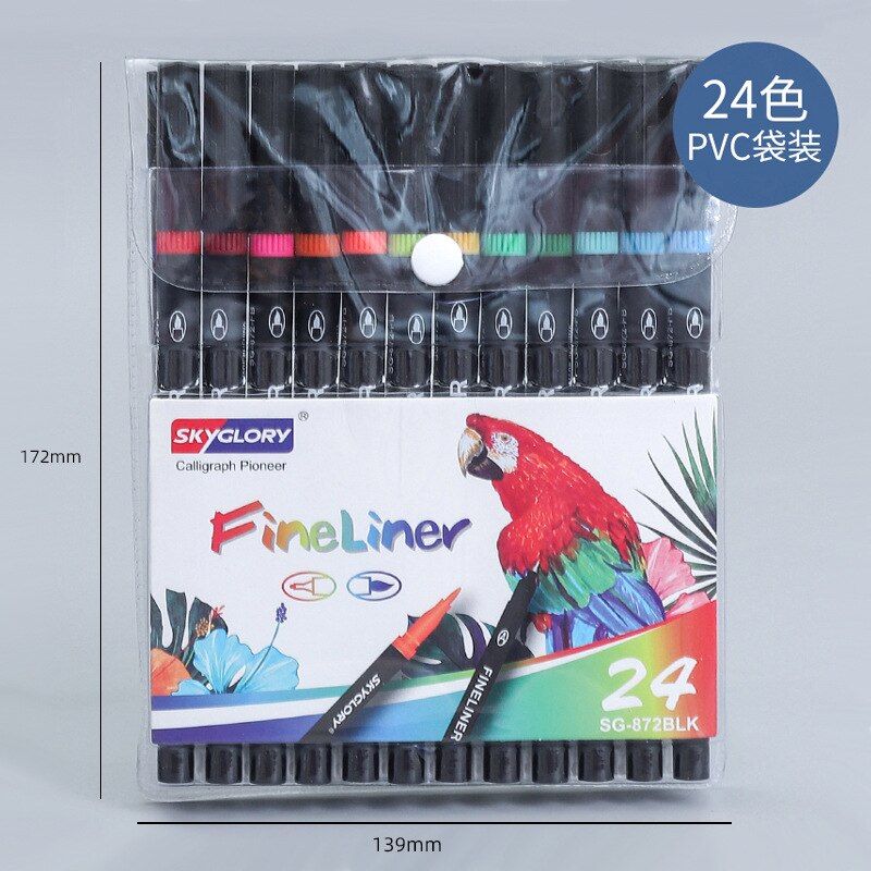 Painting Art Markers Brush Supplies School Student Drawing Washing Graffiti Pen