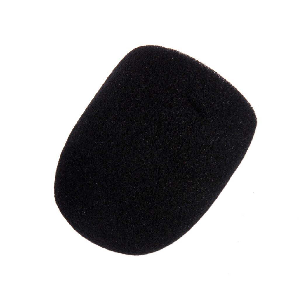 10Pcs Studio Microphone Foam Mic WindShield Sponge Cover For KTV/Home Black