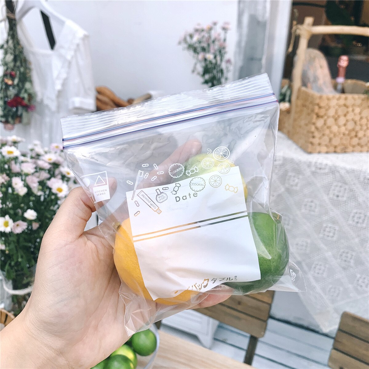 Thickened Refrigerator Food Storage And Freezing Special Sub-packing Ziplock Bag